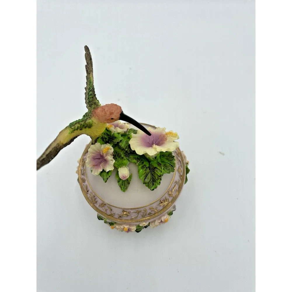 Vtg‎ Hummingbird Songbird Treasures Music Box Collection Unchained Melody